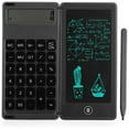 thumbnail image 1 of Calculator Notepad 6 Inch LCD Writing Tablet Digital Drawing Pad with Stylus Pen Erase Button Lock Function Black,1 x writing board 1 x stylus pen,black, 1 of 8