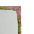 thumbnail image 3 of Ambesonne Floral Fitted Sheet, Retro Design Old Grunge, Queen Size, Pink and Green, 3 of 3