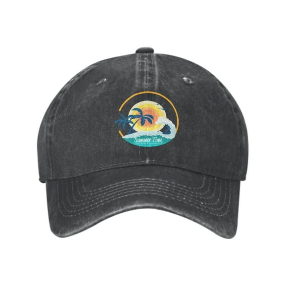 Tropical Baseball Caps for Men Women Adjustable Casual Trucker Hats for Fishing Outdoor Activities Fashion Hats