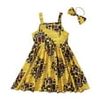 Bjutir Toddler Girls Dresses Kids Baby African Dashiki Traditional