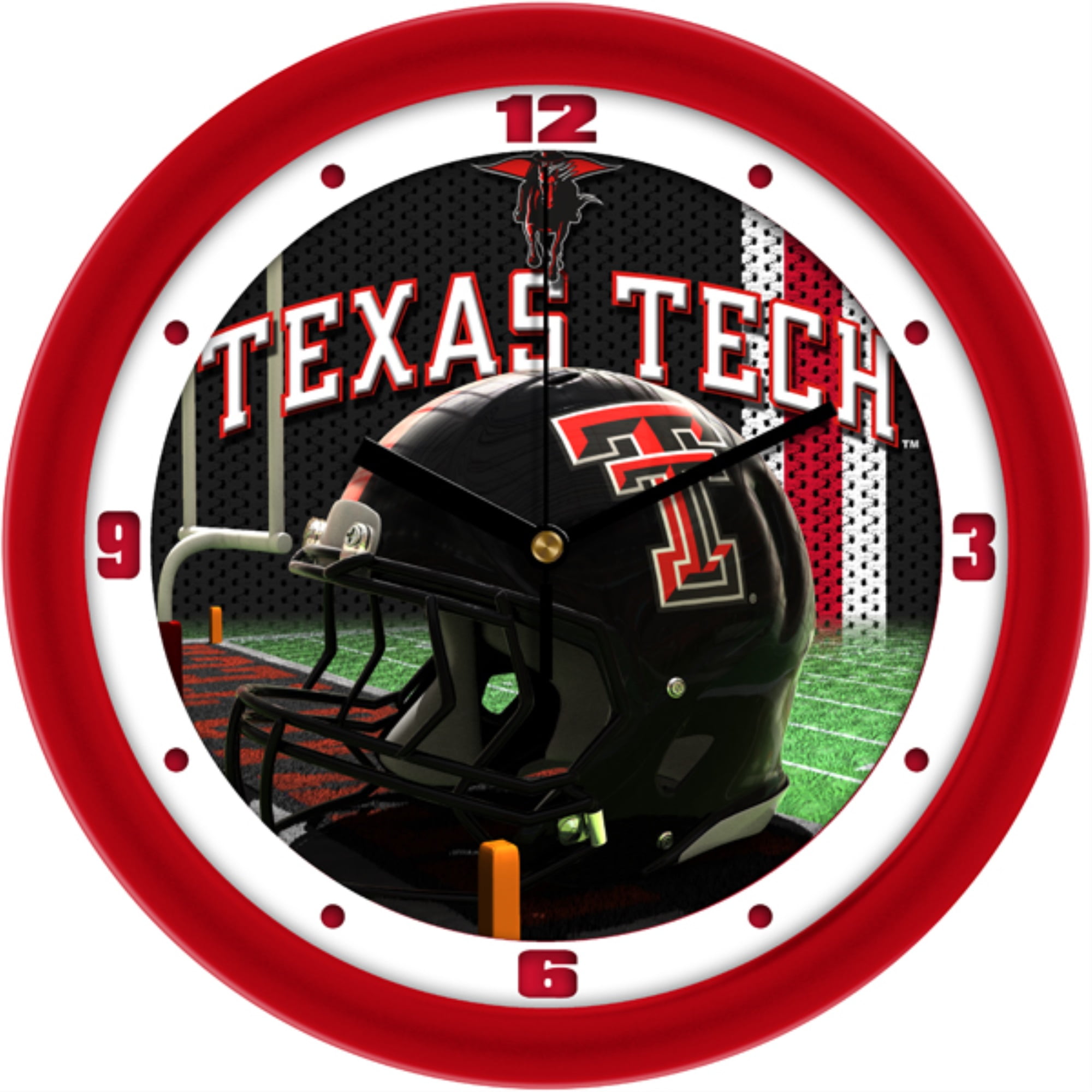 Texas Tech Red Raiders Football Helmet Wall Clock Walmartcom Walmartcom