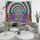 thumbnail image 2 of RV Tapiz de pared Mandala, tiras psicodélicas para colgar en la pared hippie Sailing Electrónica, 2 of 5