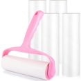 thumbnail image 2 of Pet Hair Remover, Extra Sticky Lint Roller, Cat & Dog Hair Remover，Remove Pet Hair from Furniture, Carpet, Bedding, Clothes, Sofa, Car Seats,20 Sheets, 6.47 Inches Wide (1 Roller + 1 Refills), 2 of 5
