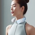 thumbnail image 1 of Neoyler Wireless Heating Neck Massager with USB Rechargeable Intelligent 15 Stage Vibration for Relaxation and Stress Relief Lightweight and Portable for Office and Home Use, 1 of 7