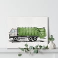 thumbnail image 6 of Garbage Truck Canvas Wall Art Watercolor Transportation Vehicles Garbage Truck Canvas Painting Prints for Home Boys Bedroom Nursery Wall Decor Framed Artwork Gifts(12x15 Inch), 6 of 6