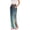 Cyan,#025, variant on Women's Tear Away Capri Pants Hip Knee Ankle Replacement Pants Magic Tape Wide Leg Loose Trousers,L