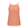 thumbnail image 4 of Liquidation! Hauts Grande Taille pour Femmes, Blouse à Manches Courtes d'Été pour Femmes, Débardeur Ample Sans Manches à Col Rond Froncé Décontracté Basique, 4 of 5