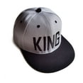 thumbnail image 2 of Colevkie King Queen Baseball Caps for Couples,Adjustable Flat Brim Hats,Embroidered Snapbacks for Men Women,Hip Hop Style,Gift for Anniversary, 2 of 5