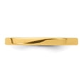 thumbnail image 5 of Finest Gold FLL020-4.5 14K 2mm Yellow Gold LTW Flat Band - Size 4.5, 5 of 5