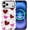 Cute Heart Graffiti, variant on Magnetic Case for iPhone 16 Pro Max, Compatible with MagSafe Hard Shell + Soft Silicone 2 in 1 Hybrid Shockproof Bumper Drop Protective Case Starry Night Sailboat