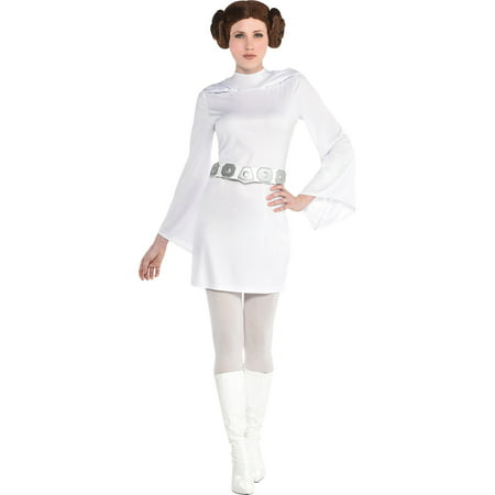 Suit Yourself Star Wars Princess Leia Dress for Women, Standard Size, Includes a Long-Sleeve Mini Dress and Belt