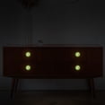 thumbnail image 6 of Valentine's Day Fluorescent Drawer Pulls: Round 4-Pack with Glow-in-the-Dark Knobs for Cabinets, Wardrobes, Dressers - Furniture Décor, 6 of 6