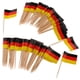 thumbnail image 4 of 100 piezas de palillos de bandera nacional, palillos de dientes, decoración para cócteles Alemania, 4 of 7