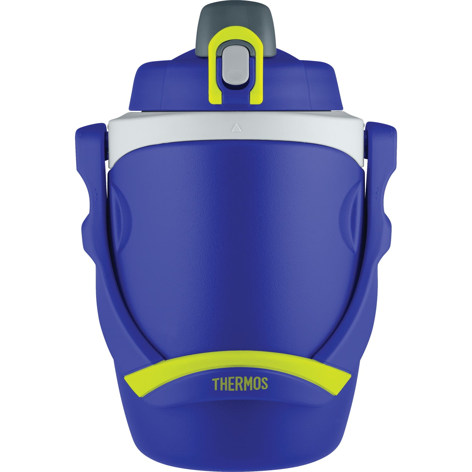 Thermos Hydration 64 oz Blue Solid Print Foam Water Bottle