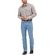 thumbnail image 3 of Vaqueros Wrangler de corte vaquero, ajustados, para hombre, lavado envejecido, 3 of 4