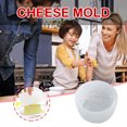 thumbnail image 1 of WREESH Cheese Mold Silicone Mold Cream Cake Cheese Mold Cheese Shape Mold, 1 of 9