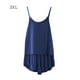 thumbnail image 1 of Conjunto de pijamas de 2 piezas para mujer, chaleco sexy, pantalones cortos, ropa de dormir, ropa de dormir, azul oscuro, XXXL tholdsy AP001253-25, 1 of 7