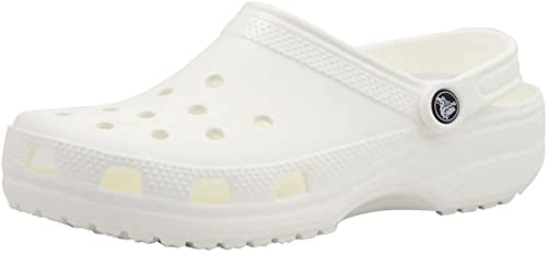crocs plain white