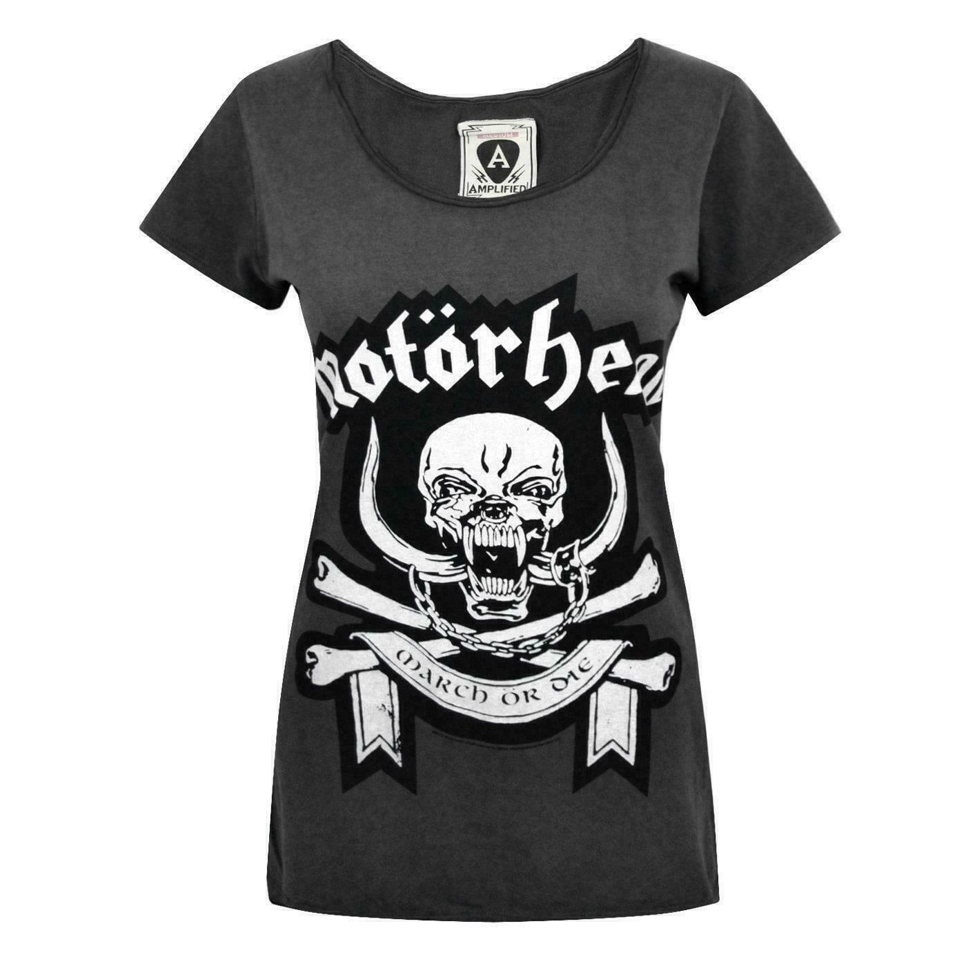 Amplified Womens March Motorhead T 