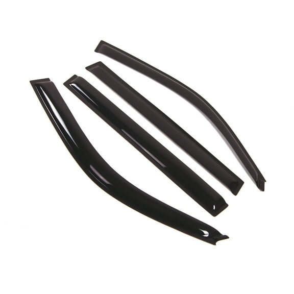 TuningPros Outside Mount Window Visor Deflector Smoke Tinted 4 Pcs Set For 1998-2007 Lexus LX470