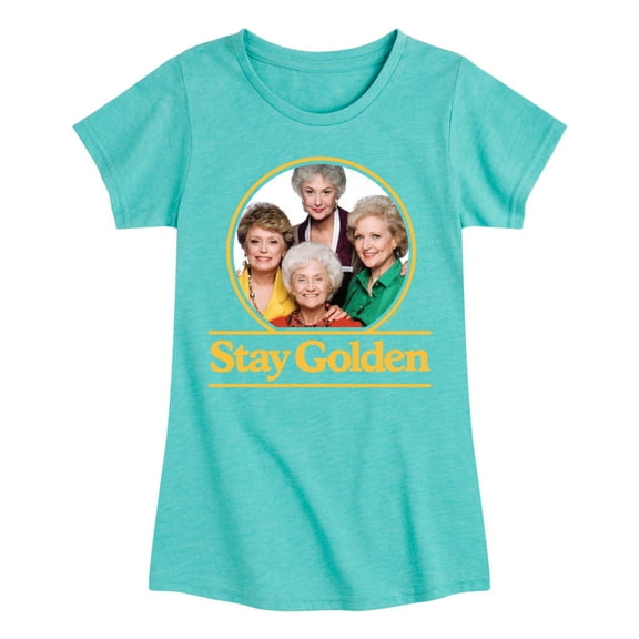 Golden Girls - Stay Golden Group - Toddler And Youth Girls Short Sleeve Graphic T-Shirt