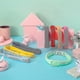 thumbnail image 4 of 8 Pieces Chew Necklaces For Sensory Kids, Soft And Absorbent Terry Cloth Teething Chew Necklace Absorbent Alternative To Chewing Clothing For B, 4 of 4