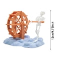thumbnail image 3 of Outdor Dynamic Skeleton Bubbler Aquarium Air Moving Action Tank Skeleton Ornament For Aerating And Oxygenating, 3 of 6