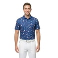thumbnail image 2 of Birdie Bound Men's and Big and Tall Men's Fourth of July Duckie Polo Shirt, Sizes XS-4XLT, 2 of 6