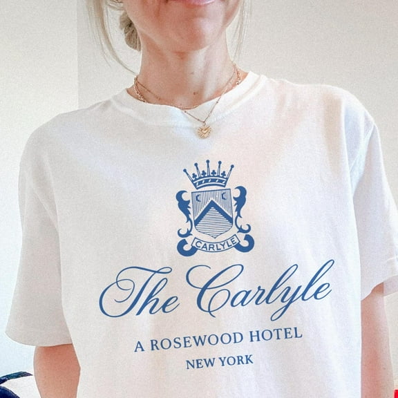 DOPASHIRT Vintage 90S Carlyle Hotel Unisex T-Shirt, Garment-Dyed Tee - Vintage Hotel Shirt Unisex S-5XL Hot Trending Shirt, Vintage Birthday Gift