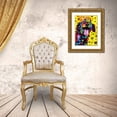 thumbnail image 3 of Dean Russo Collection 19x24 Gold Ornate Wood Framed with Double Matting Museum Art Print Titled - Sparkles, 3 of 4