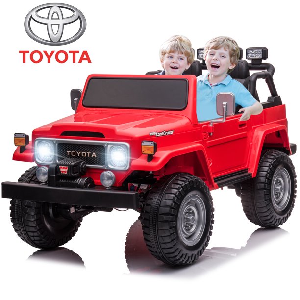 iRerts 24v Ride on Truck with Remote Control, Toyota FJ40 Ride on Car 2