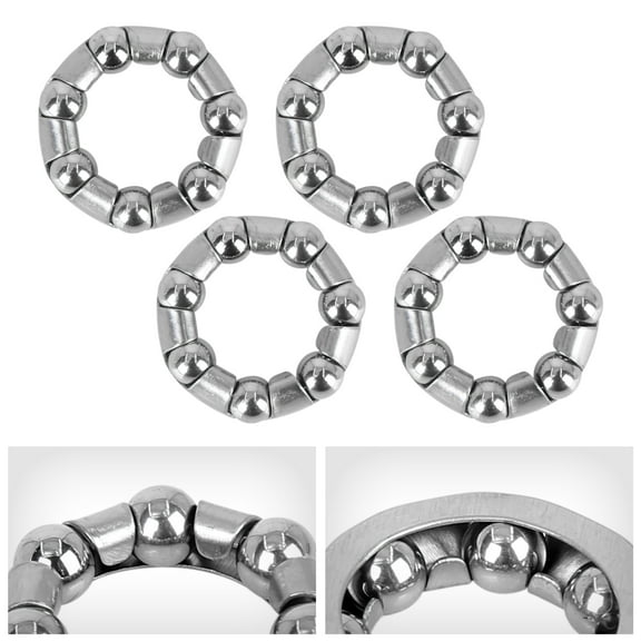 REGALWOVEN 4pcs 20.5mm x 7 Bicycle Bike Ball Bearing Cages Crank Bearings Wheel Bearing Retainer