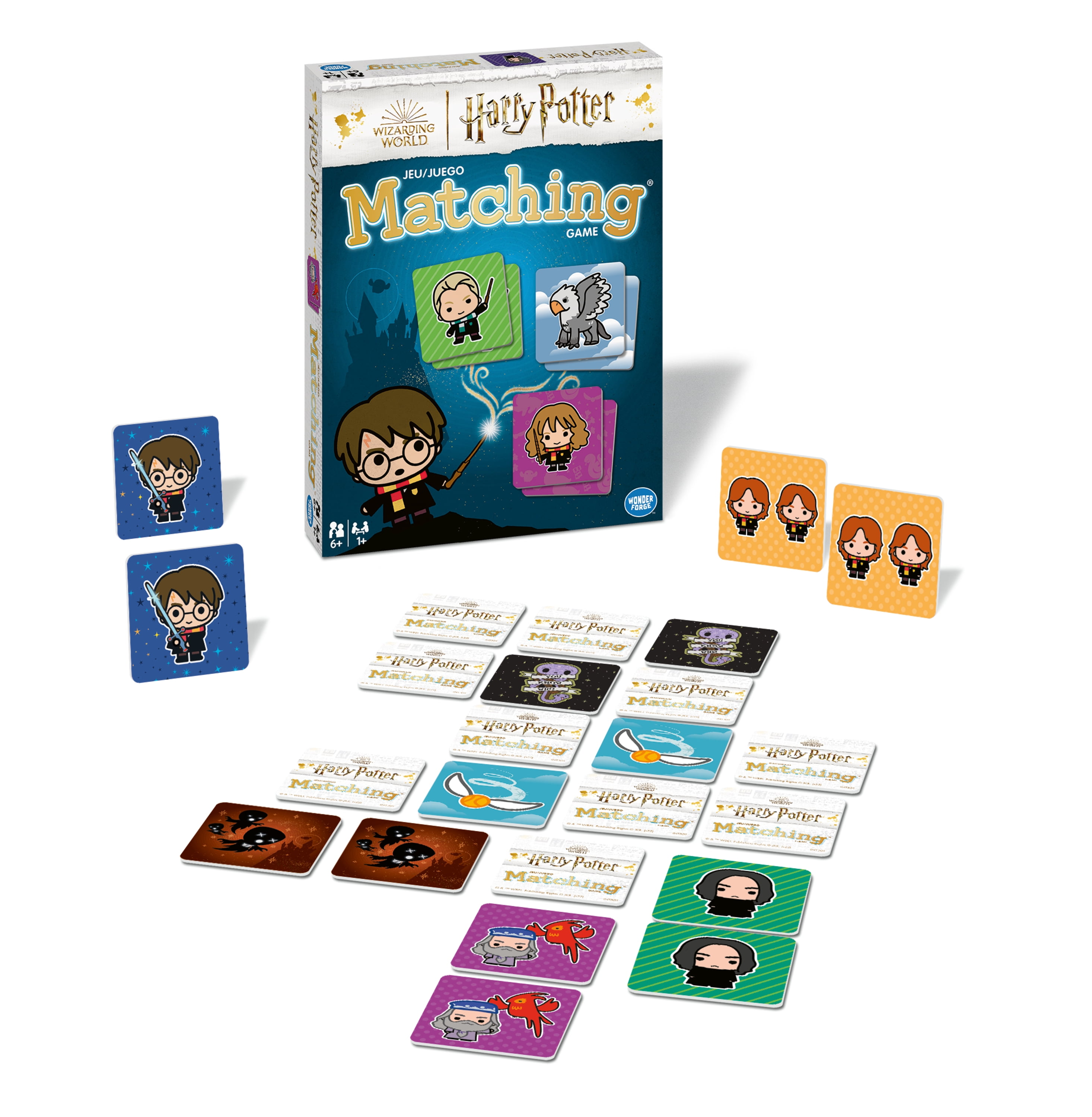 Wonder Forge Harry Potter Matching Game for Girls & Boys Ages 3 and up - a Fun and Fast Memory Game