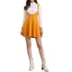 thumbnail image 2 of VESTIDO OVERALL DE MUJER INSPIRE CHIC SÓLIDO ESCOTE EN U DECORACIÓN DE BOTONES DOBLADILLO ACAMPANADO S NARANJA, 2 of 6
