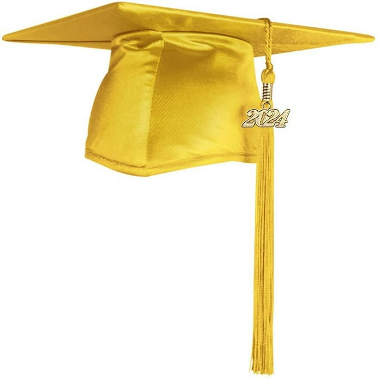 Endea Graduation Shiny Cap & Tassel (Gold, 2024)