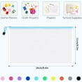 thumbnail image 2 of GoXteam 20 Pack Mesh Zipper Pouch Bags, Zipper Bags with Label Pocket, Waterproof Zipper Pouches for Classroom Organization, Board Game Storage Office School Supplies (10 Random Colors, 4.2x9.4in), 2 of 7