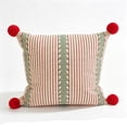 thumbnail image 2 of Christmas Pillows Vintage Throw Pillow with Insert Soft & Pom Pom Corner for Sofa Couch Living Room Bedroom Armchair Christmas Decorations by MPOISVA, 2 of 7