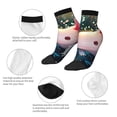 thumbnail image 5 of Pofeuu Whimsical Axolotl Fantasy Print 30cm Socks, Adult Running Hiking Socks for Youth and Adult, 5 of 7