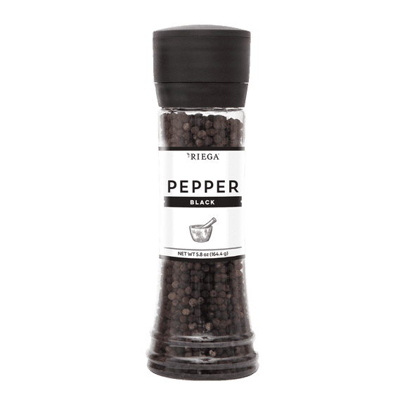 Riega Black Pepper Grinder, Manual Mill