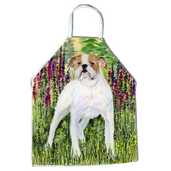 English Bulldog Apron - 27 H x 31 W in.