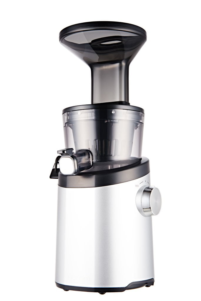 hurom h101 easy clean slow juicer, matte silver