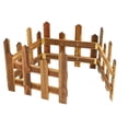 thumbnail image 3 of koolsoo 4 Pieces Christmas Tree Fences Christmas Tree Barriers for Holiday Gate Lawn Coffee color, 3 of 9