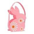 thumbnail image 1 of KLKCMS Panier de Pâques Vide Bébé Fête Enfants Tout-Petit Décoration Cadeau Panier de Rangement Rose, 1 of 9