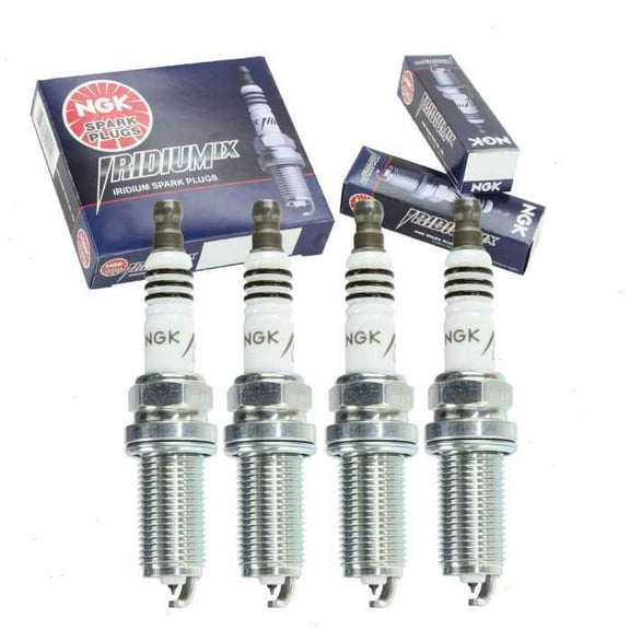 4 pc NGK Iridium IX Spark Plugs compatible with Toyota Sienna 2.7L L4 2011-2013
