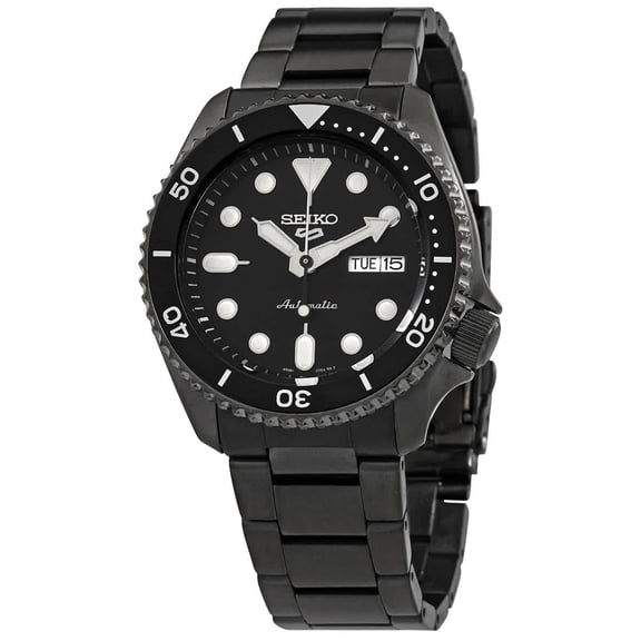 Seiko 5 Sports Automatic Black Dial Men's Watch SRPD65K1