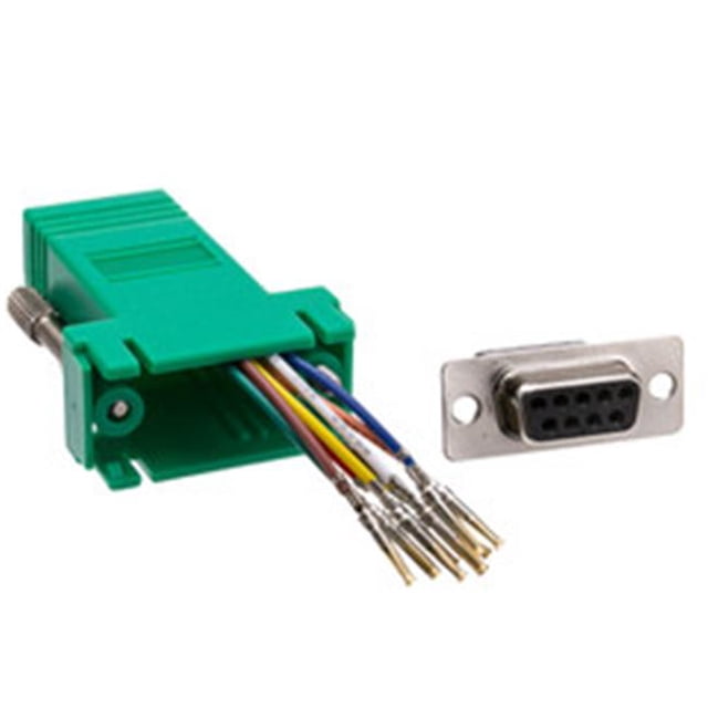 Adaptateur Modulaire DB25 Mâle vers RJ45 - Bleu