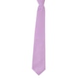 thumbnail image 2 of NYFASHION101 Men's Solid Color Polyester Tie PS28-Lavender, 2 of 3