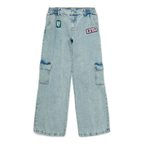 パンツ no mass prod 03GLM flared denim cargo no mass prod 