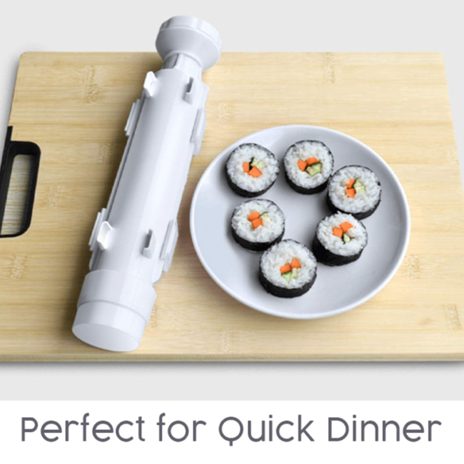 Sushi Maker Set Machine Sushi Mold Bazooka Roller Kit Vegetable