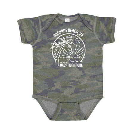 

Inktastic Summer Vacation Mode Buckroe Beach Virginia Gift Baby Boy or Baby Girl Bodysuit